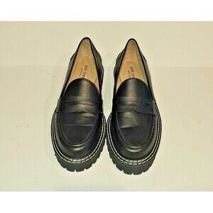 NWOB JON JOSEF new Penny loafer in black calf leather - EU Size 41 (US 10.5)